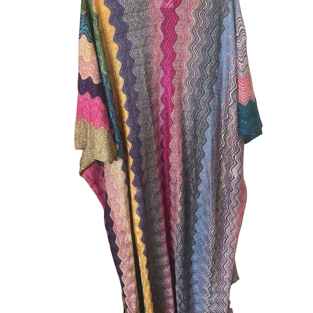 Free People Colorful Knit Shawl - Picture 16 of 16